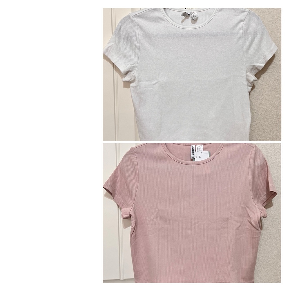 HM Ribbed Crop Tops